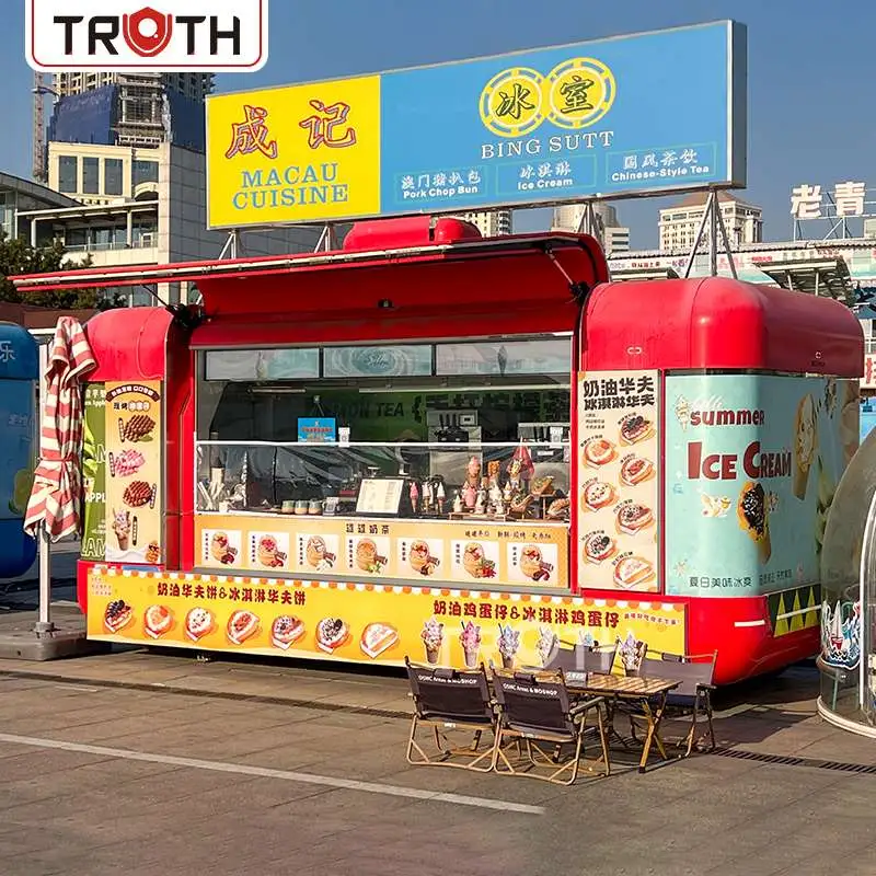 Hvorfor er 220V Full Kitchen Food Trailer til Ice Cream fra Qingdao Truth en Game Changer for din virksomhed