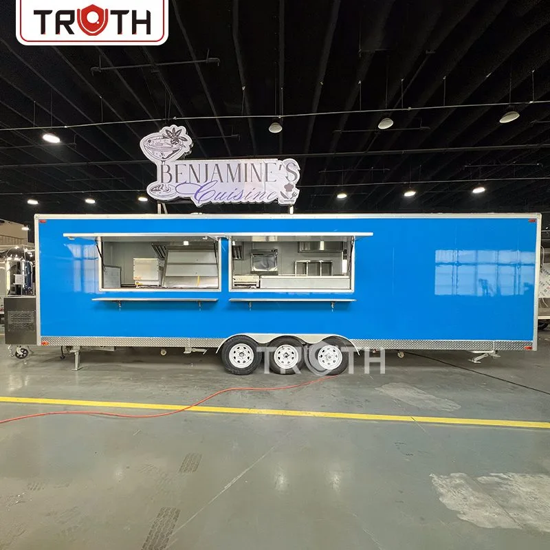 Food Truck Trailer med toilet fuldt udstyret