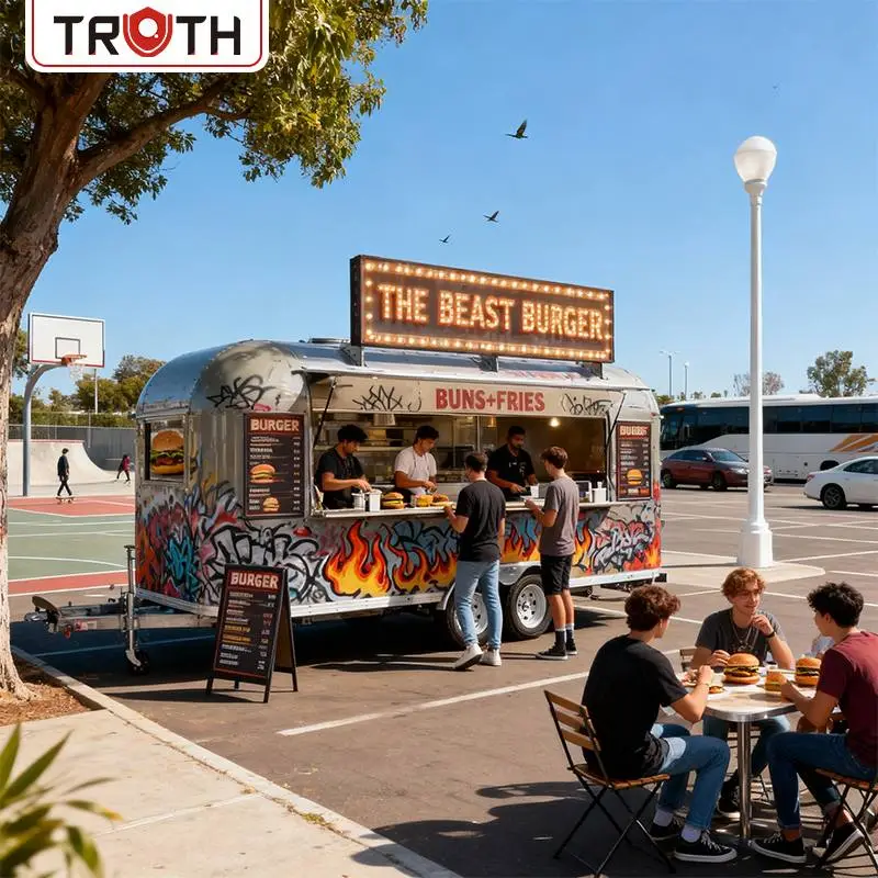 Madsalgsvogn BBQ Restaurant Food Truck