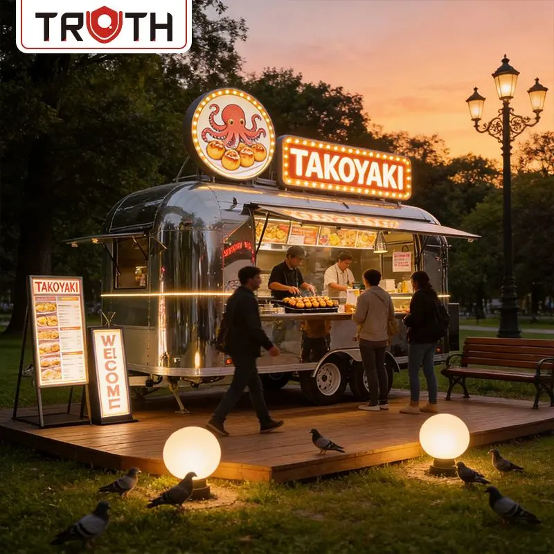 Fuldt udstyret Taco Trailers Mobilt Køkken
