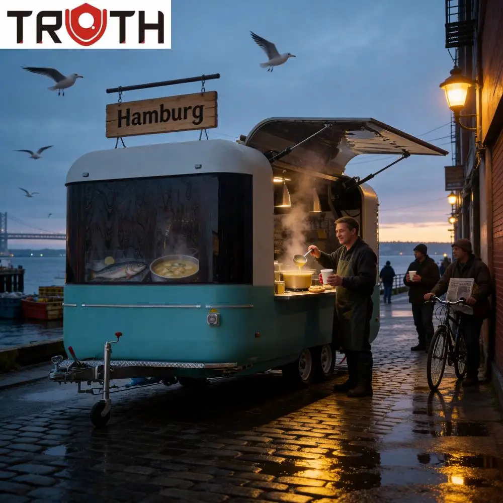 Hamburgers Madvogn til kommerciel