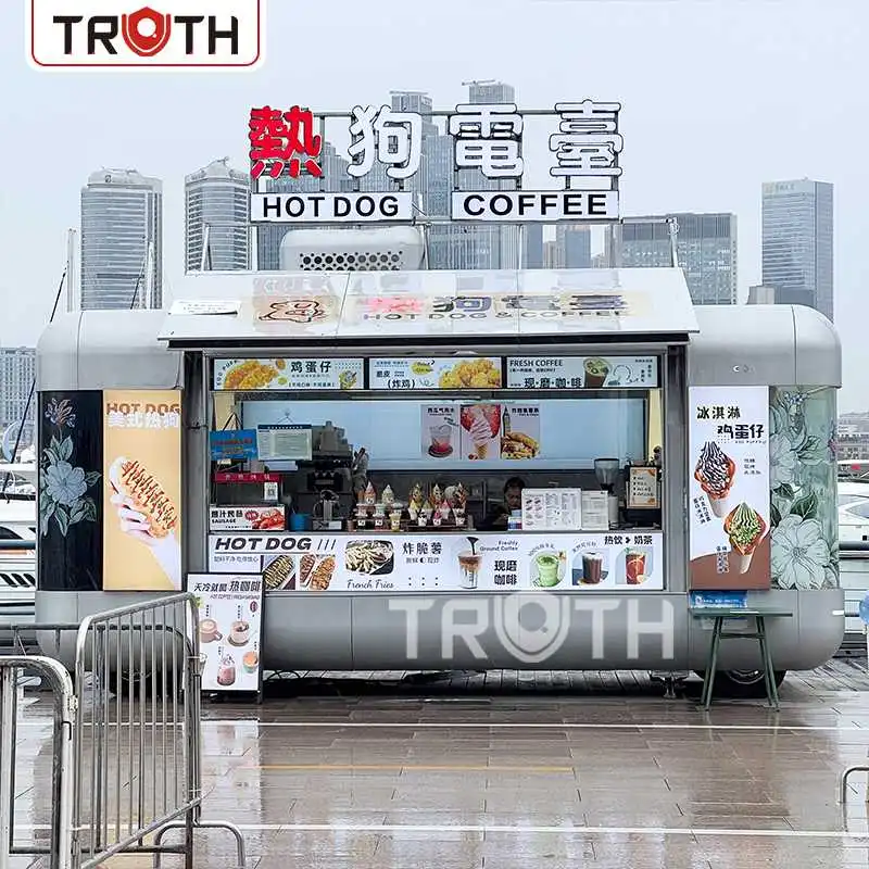 Hot Dog Food Truck With Full Kitchen