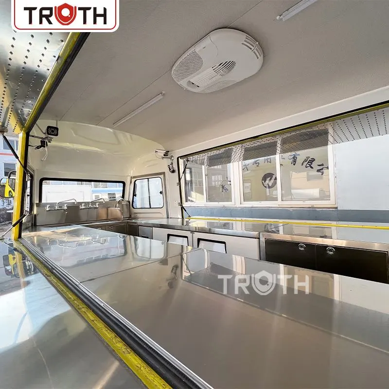 Mobile Electric Drivable Food Trailer For Tacos
