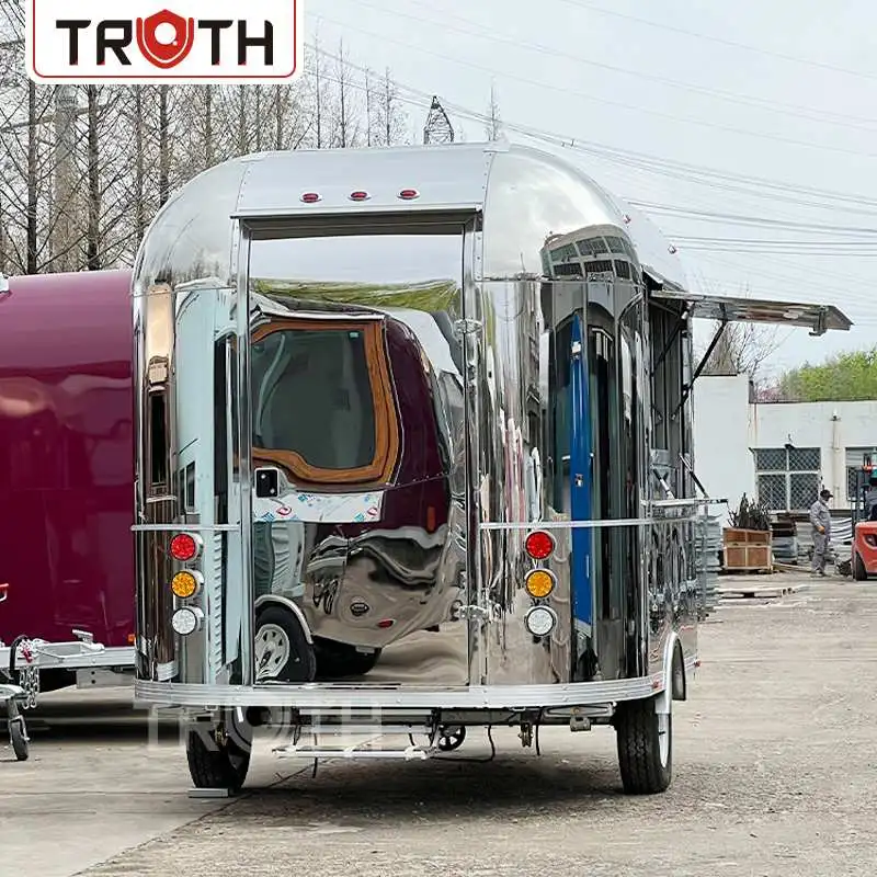 Mobile Kitchen Pizza Concession Food Trailer