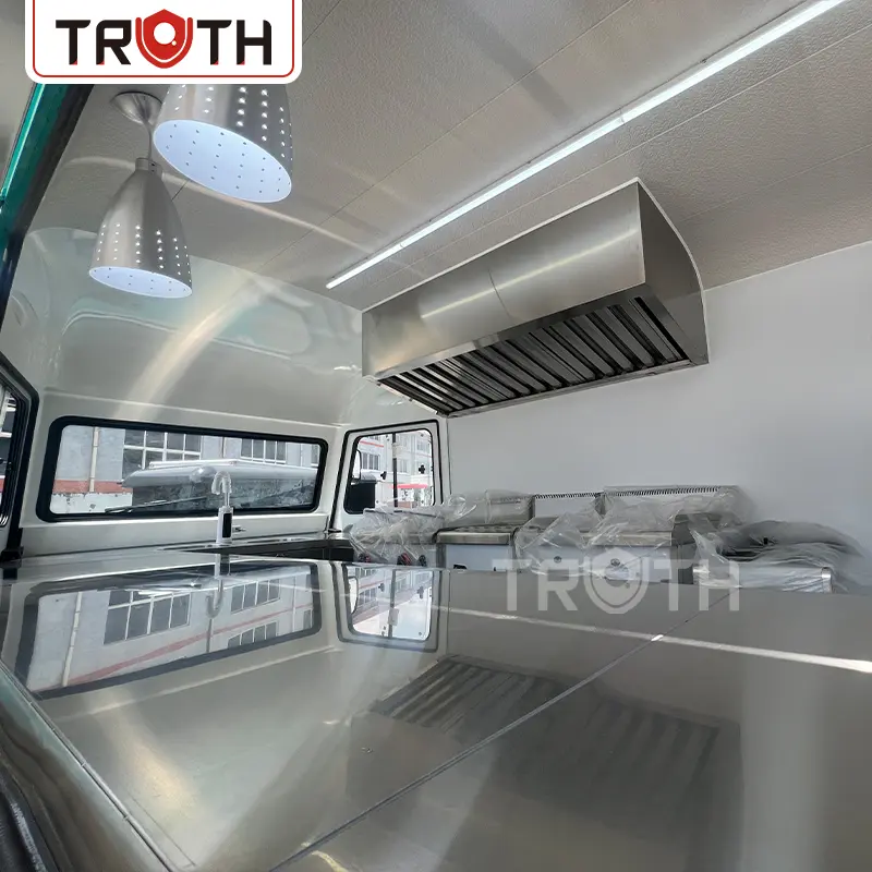 Citroen-Style Food Truck for Events and Street Food