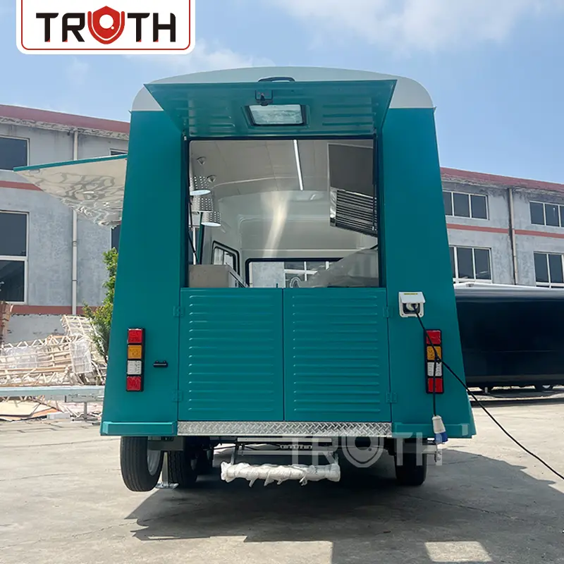 Citroen-Style Food Truck for Events and Street Food