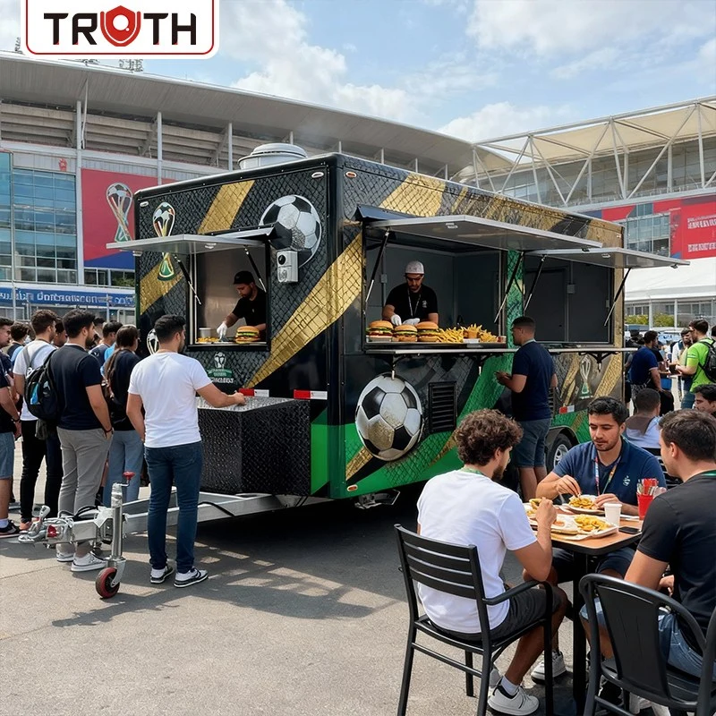 Mobil Food Truck fuldt udstyret til bar