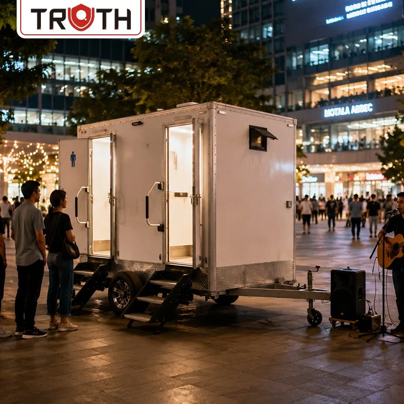 Transportabel toiletvogn til toilet