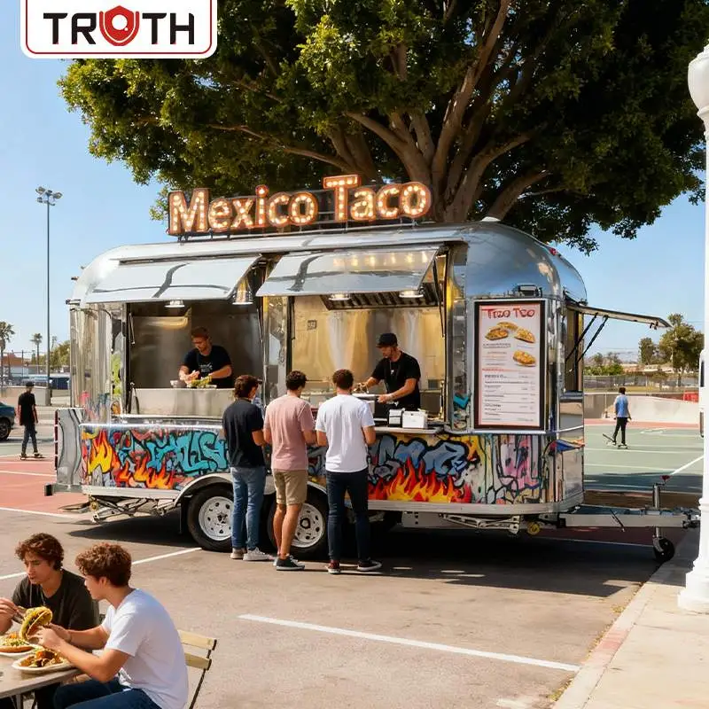 Taco Trailer Truck Koncession fuldt udstyret